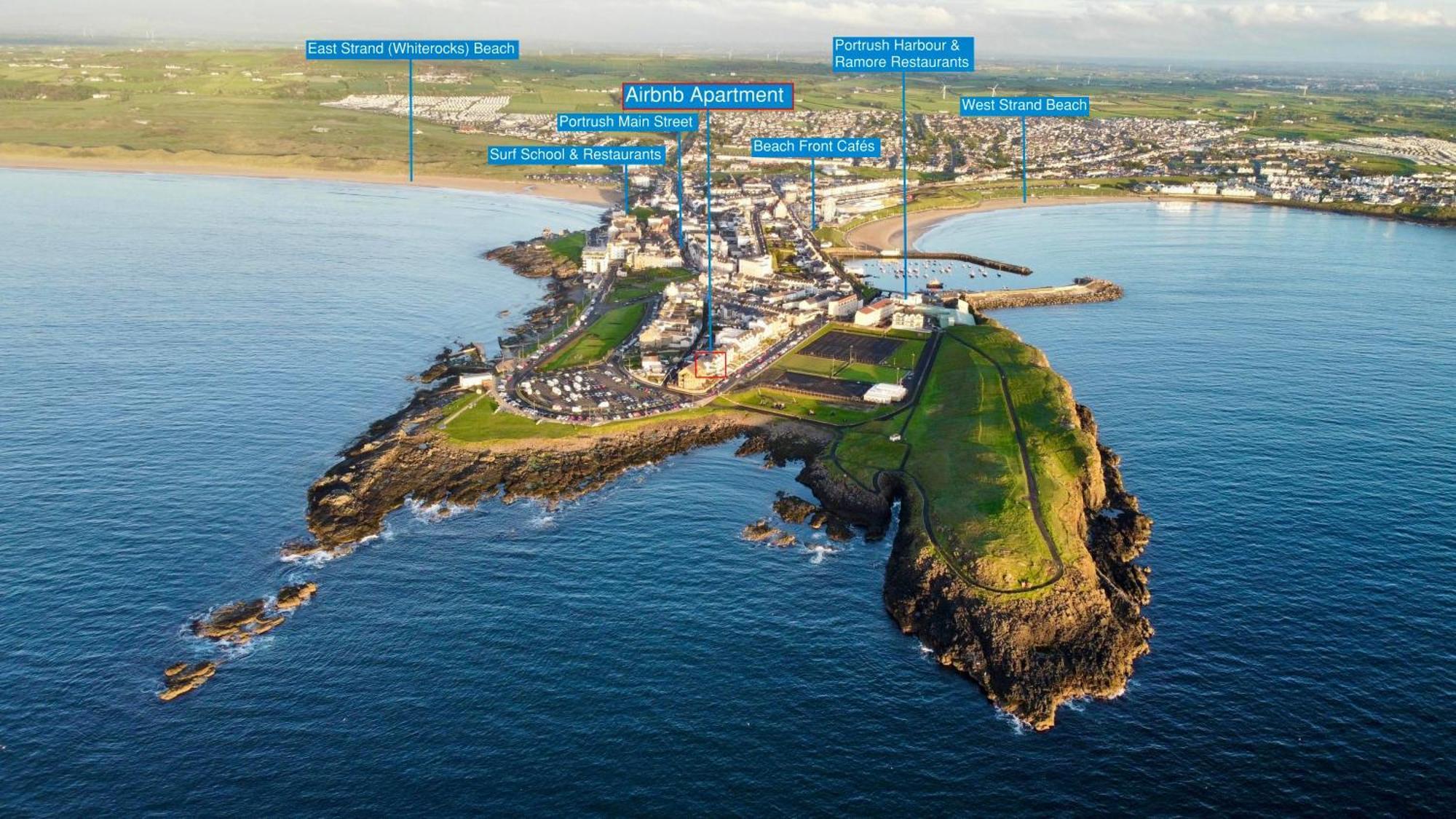 The North Cove, 20M To The Sea, Modern Studio Apartment Portrush Exteriér fotografie